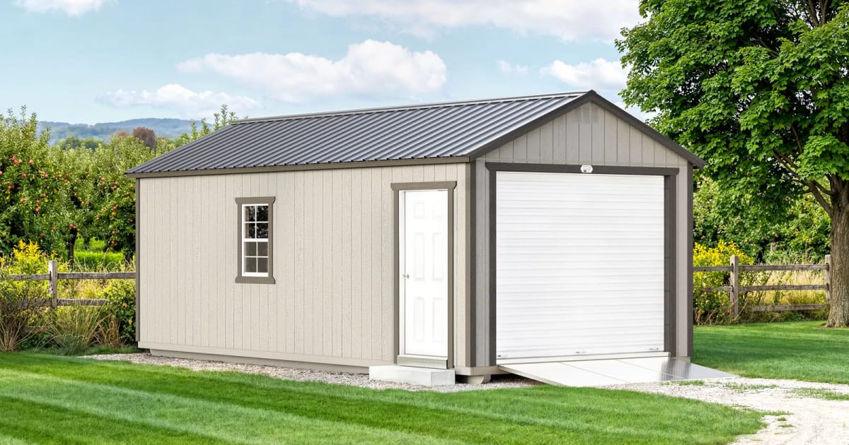 Pole Barn built by Cherry Creek Sheds in Clinton, Michigan